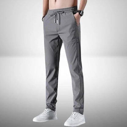 PREMIUM MEN'S HIGH STRETCH SKINNY LYCRA PANTS(Black & Gray)Buy1 Get 1 Free