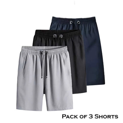 Men’s Premium Capri Shorts – Pack of 3