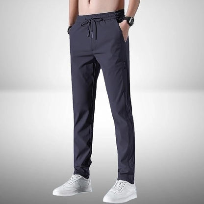PREMIUM MEN'S HIGH STRETCH SKINNY LYCRA PANTS(Black & Gray)Buy1 Get 1 Free